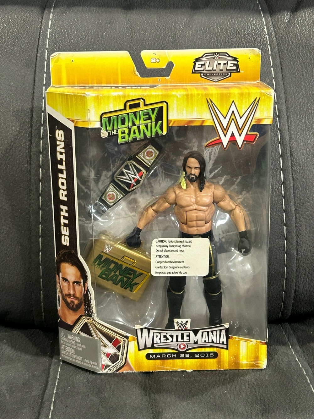 WWE Seth Rollins; Money in the bank elite!